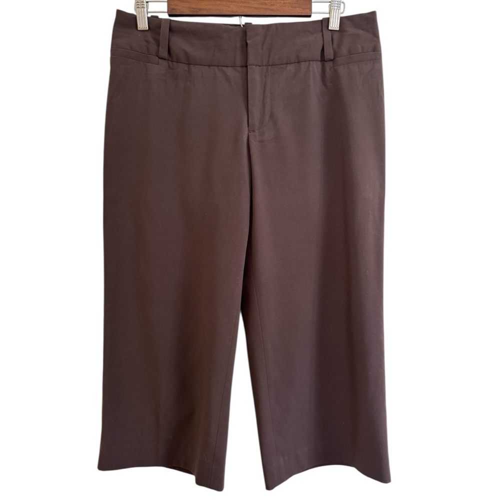 Women's Brown Tailored Capri Pants - Size 10!